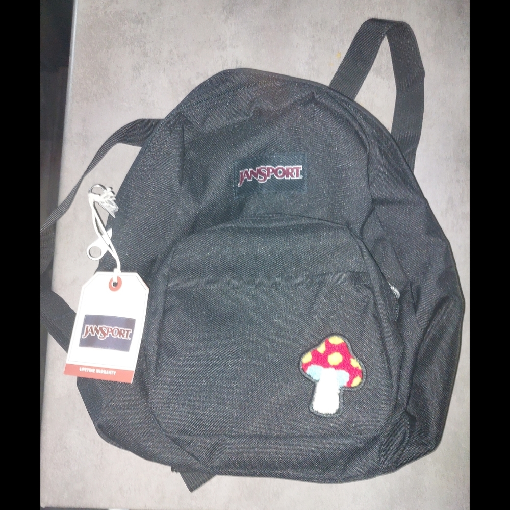 Mini Jansport Mushroom Backpack